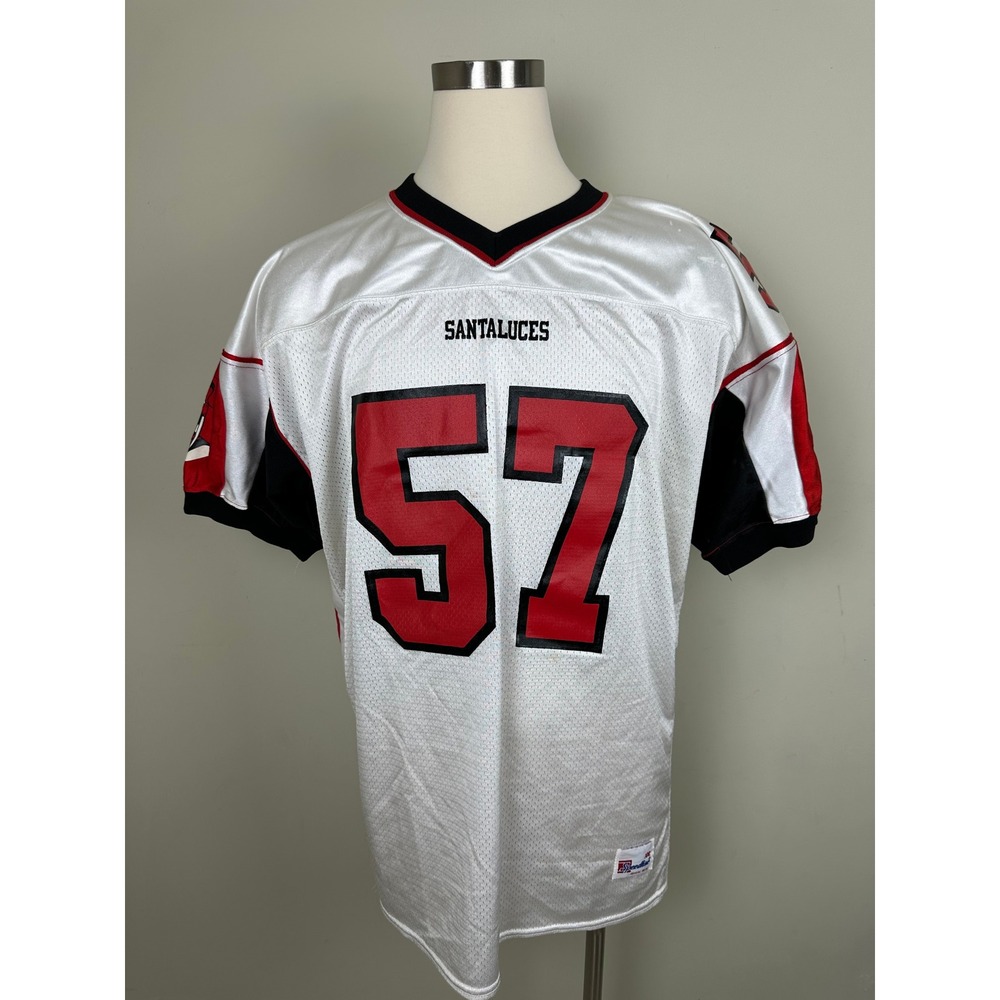 Vintage 90s Santaluces Chiefs Football Jersey #57 Speedline USA XXL Mesh Florida